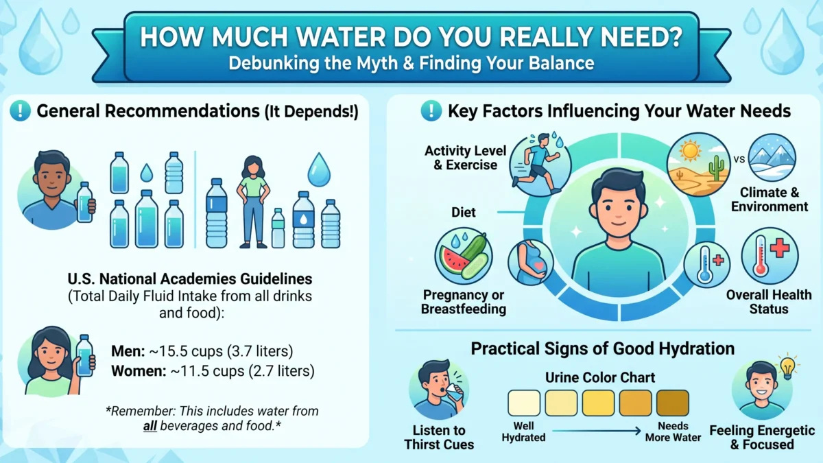 How Much Water Do You Really Need?